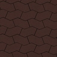 Тротуарная плитка S-ФОРМА В.3.Ф.10, 172х94х100мм Стандарт Коричневый Тротуарная плитка S-ФОРМА В.3.Ф.10, 172х94х100мм Стандарт Коричневый